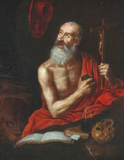 Antonio de Puga San Jeronimo oil painting image